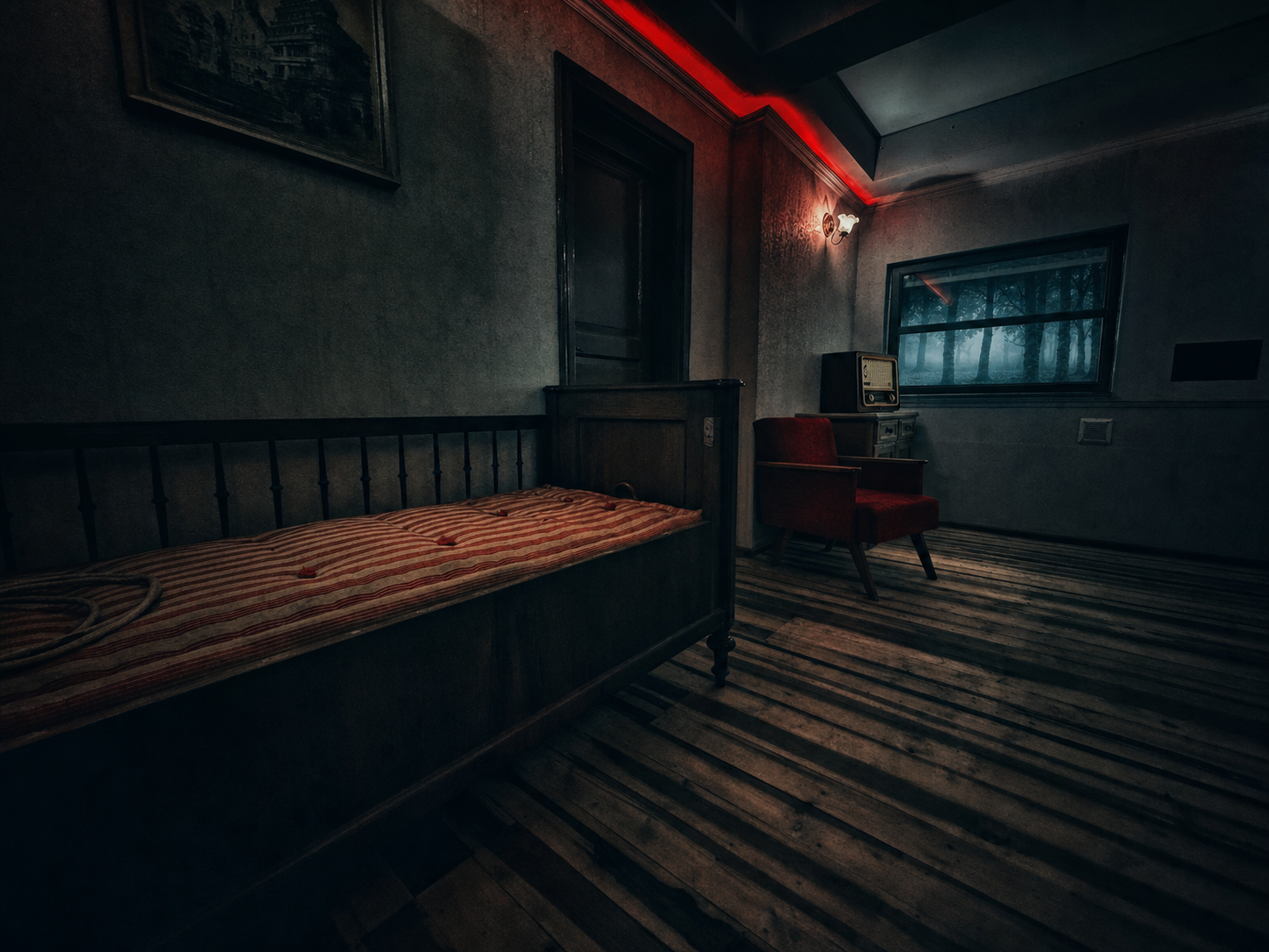 Blackwater Motel – Horror Escape Room München: Motelzimmer